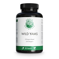 GREEN NATURALS Wild Yam hochdosiert vegan Kapseln - 180Stk