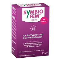 SYMBIOFEM Intim Milchsäurebakterien mit D-Mannose - 10Stk