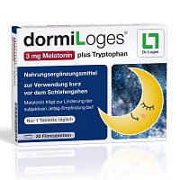 DORMILOGES 3 mg Melatonin plus Tryptophan Filmtab. - 30Stk