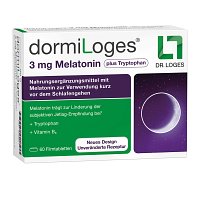 DORMILOGES 3 mg Melatonin plus Tryptophan Filmtab. - 60Stk