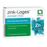 ZINK-LOGES concept 15 mg magensaftres.Tabletten - 90Stk