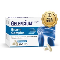 GELENCIUM Enzym Complex hochdos.m.Bromelain Kaps. - 100Stk - Vegan