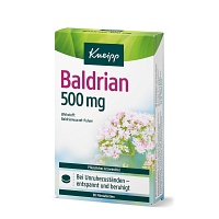 KNEIPP Baldrian 500 mg Filmtabletten - 90Stk - Beruhigung, Nerven & Schlaf