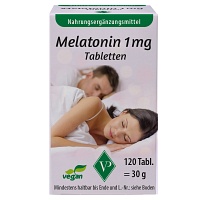 MELATONIN 1 mg Tabletten - 120Stk