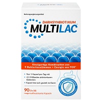 MULTILAC Darmsynbiotikum magensaftres.Kapseln - 3X30Stk - Für Frauen & Männer