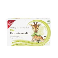 H&S Bio Halswärme-Tee Baby- und Kindertee Fbtl. - 20X1.5g