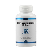 PANTOTHENSÄURE B5 500 mg Kapseln - 100Stk - Stress & Burnout