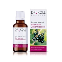 GEMMO Mazerat schwarze Johannisbeere Dr.Koll Ribes - 50ml - Stärkung Immunsystem