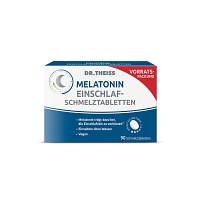 DR.THEISS Melatonin Einschlaf-Schmelztabletten - 90Stk - Beruhigung & Schlaf
