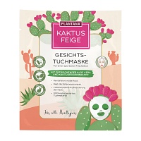 PLANTANA Kaktusfeige Gesichtstuchmaske m.Aloe Vera - 1Stk