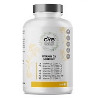 CYB Vitamin D3 2000 I.E. hochdosiert Tabletten - 365Stk - Mikronährstoffe