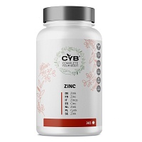 CYB Zink 25 mg hochdosiert vegan Tabletten - 365Stk - Vegan