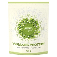 100% NATÜRLICHES Protein vegan Megamax Pulver - 400g