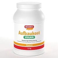 AUFBAUKOST vegan Neutral Megamax Pulver - 1500g