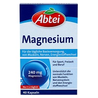 ABTEI Magnesium 240 mg Kaps.Titandioxidfrei DE/AT - 40Stk - Abtei®