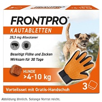 FRONTPRO 28 mg Kautabletten f.Hunde >4-10 kg - 3Stk - Tiergesundheit