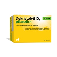 DEKRISTOLVIT D3 2000 I.E. pflanzlich Kapseln - 60Stk