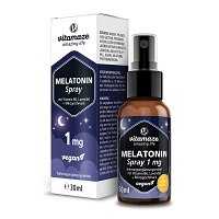 MELATONIN 1 mg hochdosiert vegan Spray - 30ml - Vegan