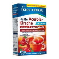 KLOSTERFRAU heiße Acerola-Kirsche zuckerfrei Gran. - 12Stk