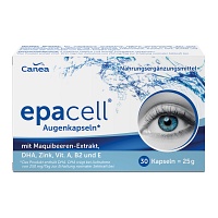 EPACELL Augenkapseln m.Maquibeere DHA+EPA - 30Stk - Trockene Augen