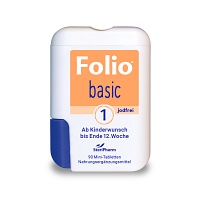 FOLIO 1 basic jodfrei Filmtabletten - 90Stk