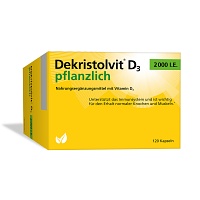 DEKRISTOLVIT D3 2000 I.E. pflanzlich Kapseln - 120Stk