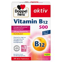 DOPPELHERZ Vitamin B12 500 Tabletten - 30Stk
