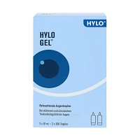 HYLO-GEL Augentropfen - 2X10ml