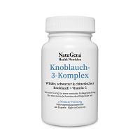 KNOBLAUCH-3-KOMPLEX schwarzer Knoblauch+Vit.C Kps. - 120Stk - Stärkung Immunsystem