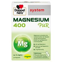 DOPPELHERZ Magnesium 400 Pur system Kapseln - 30Stk - Muskeln, Knochen & Bewegungsapparat