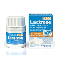 LACTRASE 3.300 FCC Tabletten i.Klicksp.Nachfüllp. - 500Stk