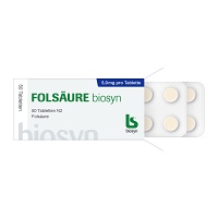 FOLSÄURE BIOSYN Tabletten - 50Stk - Familienplanung