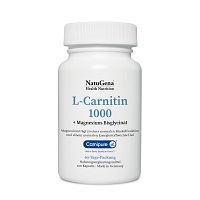 L-CARNITIN 1000 Carnipure+Magnesium vegan Kapseln - 120Stk - Abnehmen & Diät
