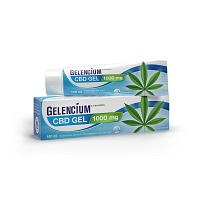 GELENCIUM Cannabis CBD Gel kühlend Tube - 100ml - Vegan