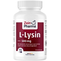 L-LYSIN 500 mg Kapseln - 90Stk
