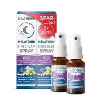 DR.THEISS Melatonin Einschlaf-Spray Plus Spar-Set - 2X20ml