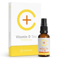 VORSORGESET Vitamin D Test+Vitamin D Spray vegan - 1Stk - Schnelltests, Testkits