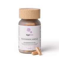 TIGOFEM Frauenmantel Komplex+Vit.B6+Grüntee Kaps. - 80Stk - Nahrungsergänzung