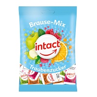 INTACT Traubenzucker Beutel Brause-Mix - 75g