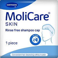 MOLICARE Skin Haarwaschhaube ohne Ausspülen - 1Stk