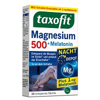 TAXOFIT Magnesium 500 Nacht+Melatonin Tabletten - 30Stk