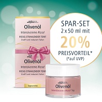 OLIVENÖL INTENSIVCREME Rose Tagescreme Doppelp. - 2X50ml