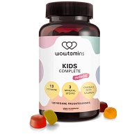 KIDS Complete Fruchtgummis Vitamine zuckerfrei - 120Stk
