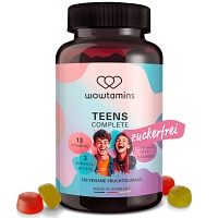 TEENS Complete Fruchtgummis Vitamine zuckerfrei - 120Stk - Vegan