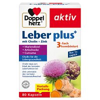 DOPPELHERZ Leber plus Kapseln - 80Stk - Magen & Verdauung