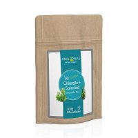 CHLORELLA SPIRULINA Bio Mix 400 mg Tabletten - 300g