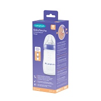 LANSINOH NaturalWave Babyflasche 240ml & Sauger M - 1Stk