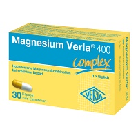 MAGNESIUM VERLA 400 Kapseln - 30Stk