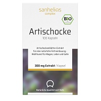 SANHELIOS Bio Artischocke Kapseln - 100Stk - Magen, Darm & Leber