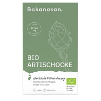 BAKANASAN Bio Artischocke Kapseln - 100Stk